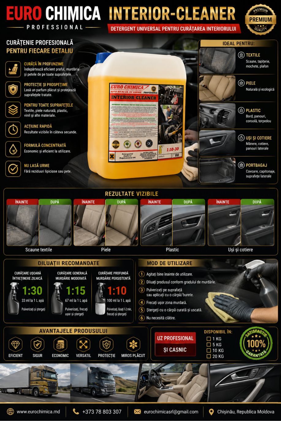 UNIVERSAL INTERIOR-CLEANER 1 KG